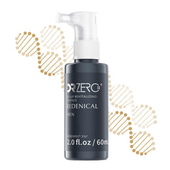 DR ZERO 3% Redensyl serum bottle targets thinning areas on the scalp.