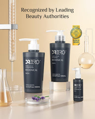 DR ZERO sleek serum bottle close-up emphasizing premium packaging.