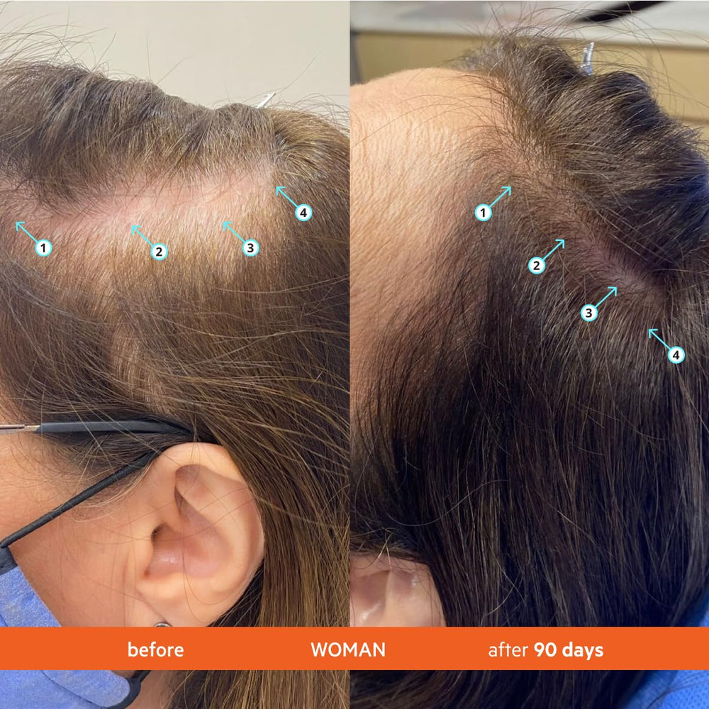 DS Laboratories Revita shampoo ingredients visual hints at nourishing components.