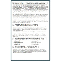 DS Laboratories Spectral Booster peptide complex visual indicating hair density support