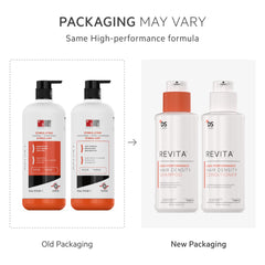 DS Laboratories Revita conditioner bottle delivering lightweight hydration for smoother, more manageable hair
