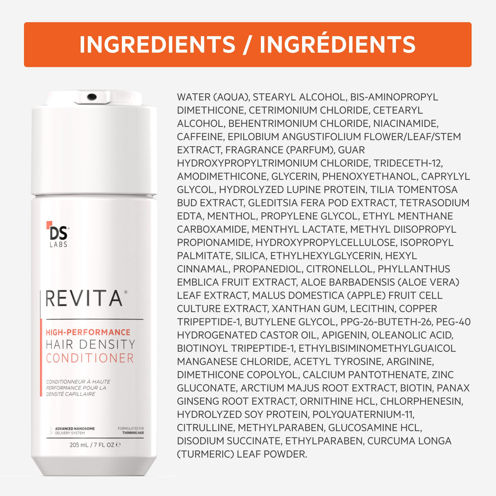Daily use with weightless hydration from Revita Conditioner.