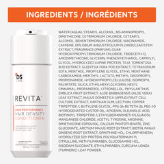 Daily use with weightless hydration from Revita Conditioner.