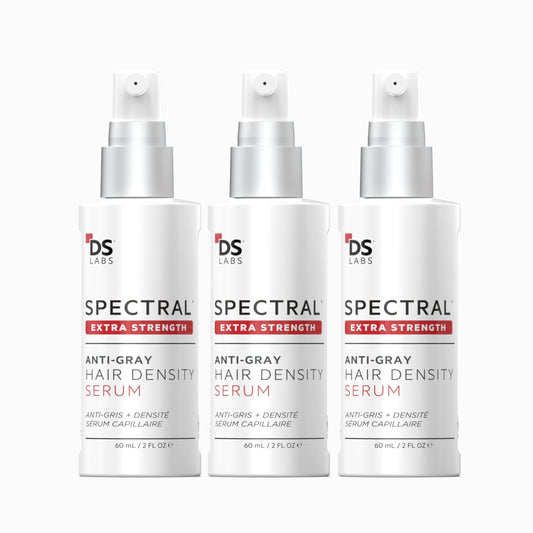 DS Laboratories Spectral Extra Strength bottle close-up highlighting pigment preservation