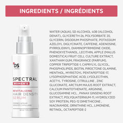DS Labs Spectral Women's Hair Density Serum product shot showing 60 mL container.
