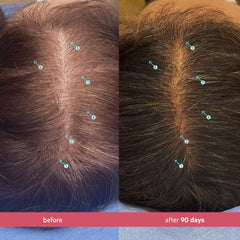 DS Labs Spectral Women's Hair Density Serum packaging shows a 60 mL bottle for regular use.