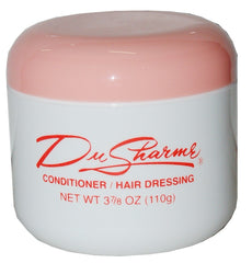 DuSharme conditioner hair dressing hand-apply demonstrates easy application to mid-lengths.