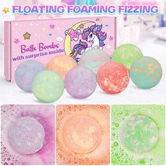 Duchong bath bombs offer a variety of colors to spark imagination
