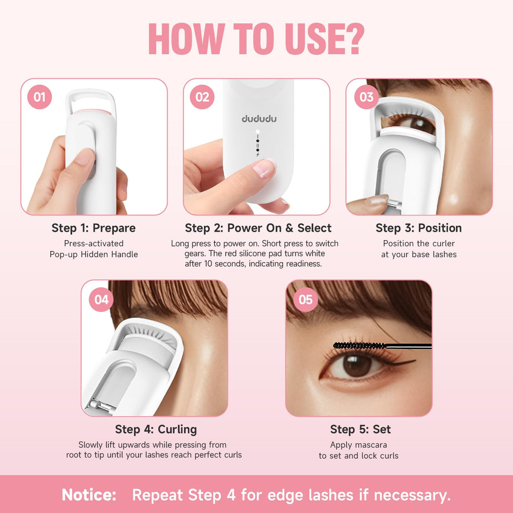 DUDUDU works with all lash types for versatile daily styling