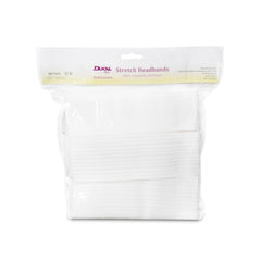 Dukal disposable stretchable headband with closure, comfortable fit for salons and at-home use