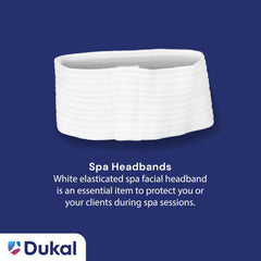 Closeup of Dukal Reflections headband fabric for soft texture