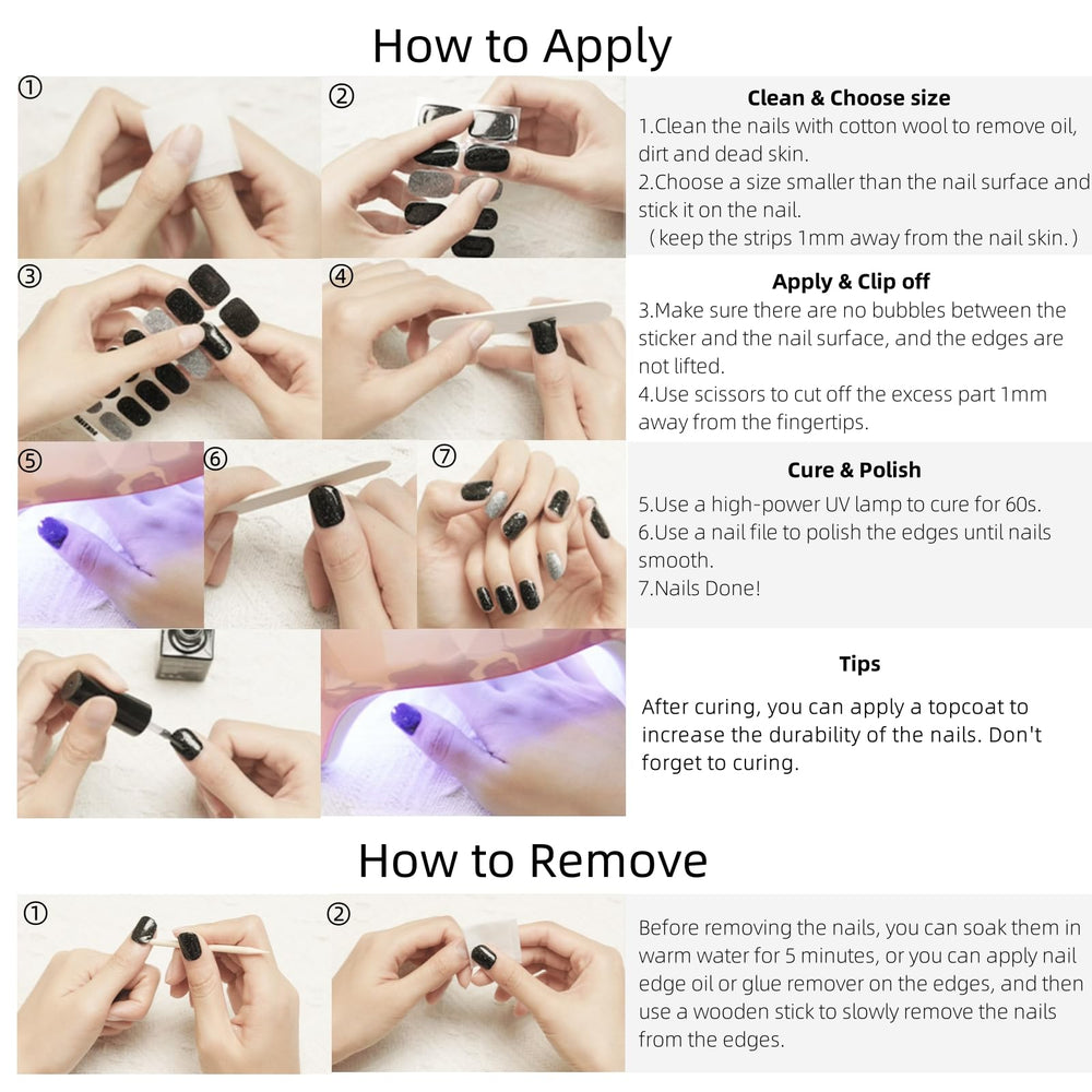 Salon-quality appearance and up to two-week wear