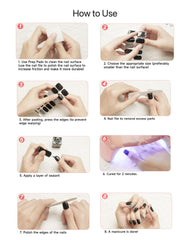 DUKASOU gel strips are skin-friendly and durable for a confident home manicure.