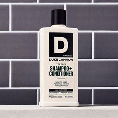 Duke Cannon 2-in-1 bundle packshot shows convenient dual cleanser duo