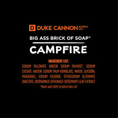 Duke Cannon Big Brick Soap 10oz bar demonstrates generous size ideal for value.
