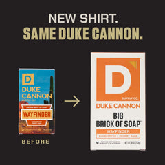 Duke Cannon Buck Moon focus, lime and vetiver fragrance for refreshed skin