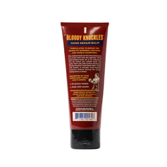 Duke Cannon Bloody Knuckles balm in use on hardworking hands.