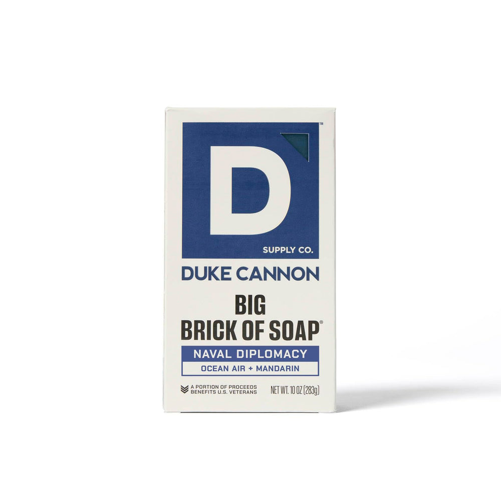 Duke Cannon steel-cut grains detail emphasizes grip and rugged use.