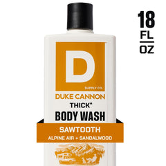 Duke Cannon Tea Tree Hair Wash lather closeup highlights conditioning benefits