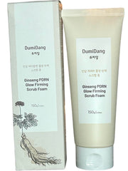 DumiDang Ginseng PDRN Glow Firming Scrub Foam for radiant, smooth skin