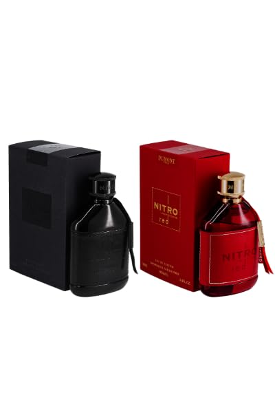 Dumont Nitro Intense bottle with leather wrap offers a premium feel for evening events.