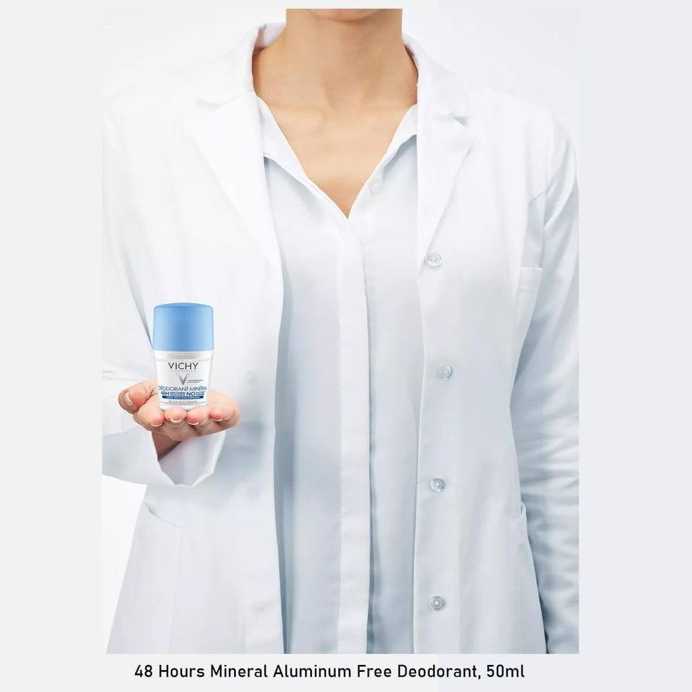 DurbaLife aluminum-free deodorant image emphasizing skin tolerance and long-lasting freshness.
