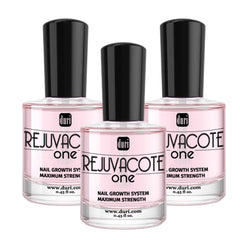 Duri Rejuvacote 1 bottle top view, compact formula for damaged nails.