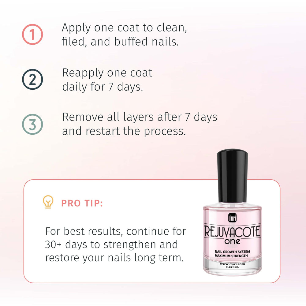 Duri Rejuvacote 1 salon-at-home scene, professional quality at home use.