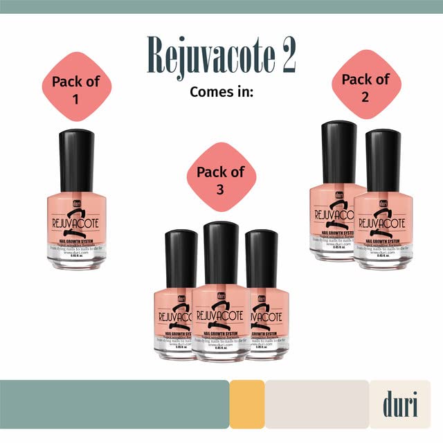 Duri Rejuvacote 2 nail-care routine setup for protection.