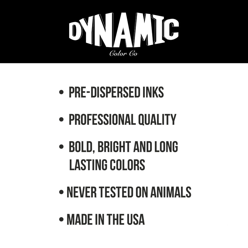 Dynamic Color Co Circa Color Set Turquoise ink for vibrant fills.