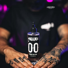 Dynamic Color Co No 00 bottle label with ingredients and usage guidelines.