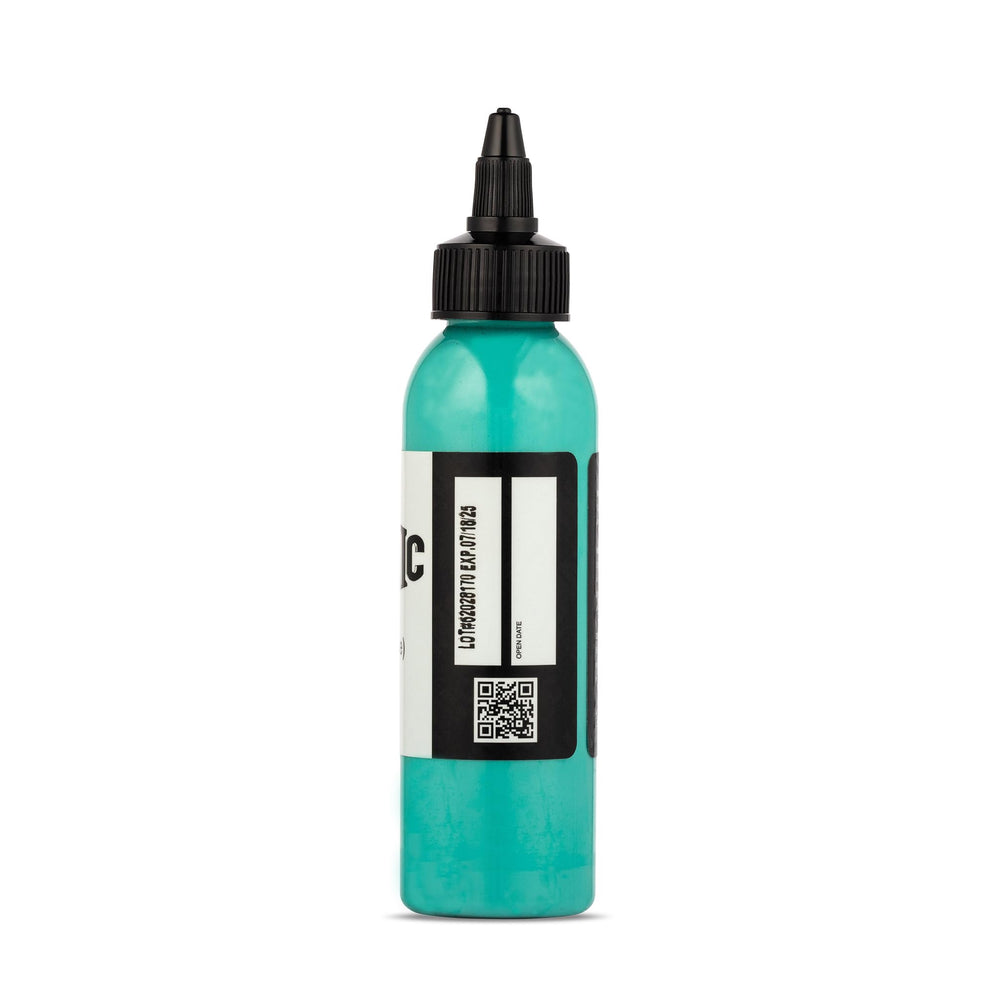 Dynamic Color Co packaging with anti-counterfeit label signals authenticity for artists.