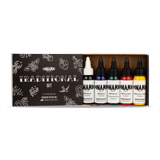 Dynamic Color Co black bottle shows rich pigment for bold outlines.