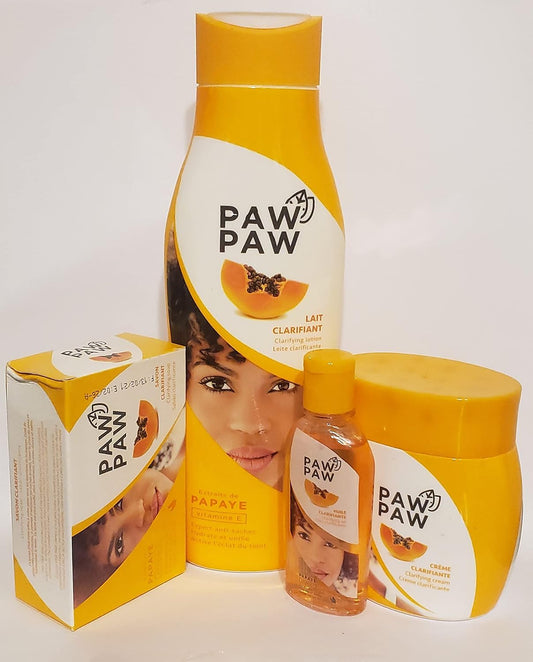 E de B Paw Paw Papaya Clarifying Lotion bottle for smoother, brighter-looking skin