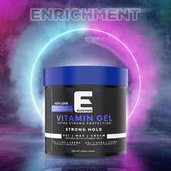 E Elegance Vitamin Gel thickening shine adds volume and natural luster.