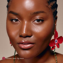 EADEM Le Chouchou after-application lips appear plump and hydrated