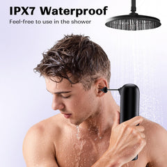 Ear Wax Removal System four pressure settings for gentle to thorough cleaning.