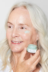 Eco packaging badge for AQUA AURA reflecting sustainable, ethical trade