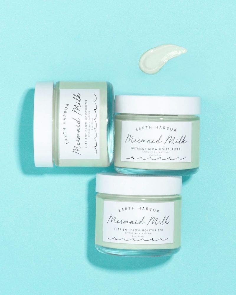 Earth Harbor Mermaid Milk eco-label and organic badge reflect clean standards