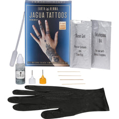 Earth Henna Jagua finished tattoo with long lasting color