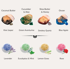 Earth & Home bath bomb fizz with assorted fragrances for a spa-style soak