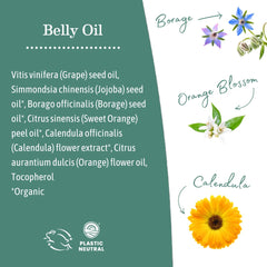 Earth Mama Belly Oil pregnancy massage glide