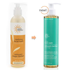Earth Science Gentle Clarifying Face Wash foaming lather for a gentle cleanse