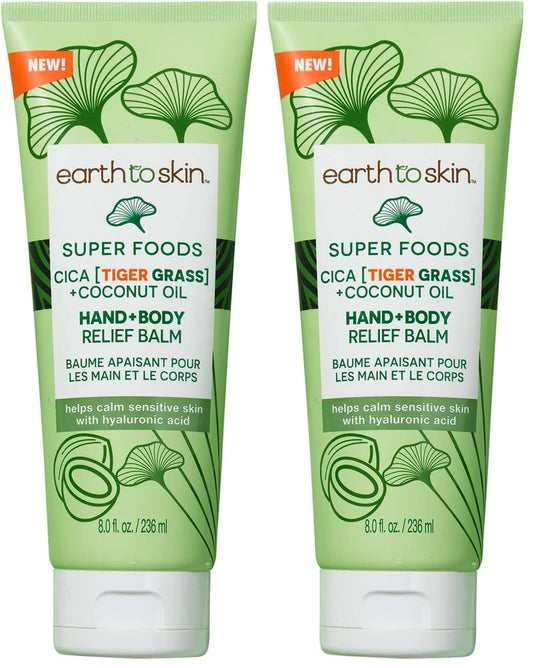 Earth To Skin Cica Tiger Grass balm jar for soothing sensitive skin