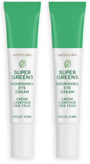 Earth To Skin Super Greens Eye Cream pack of 2 bottles for nourishing under-eye hydration.