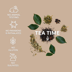 Earth To Skin Tea Time Chamomile Eye Cream ingredients vitamin E and jojoba oil provide nourishment.