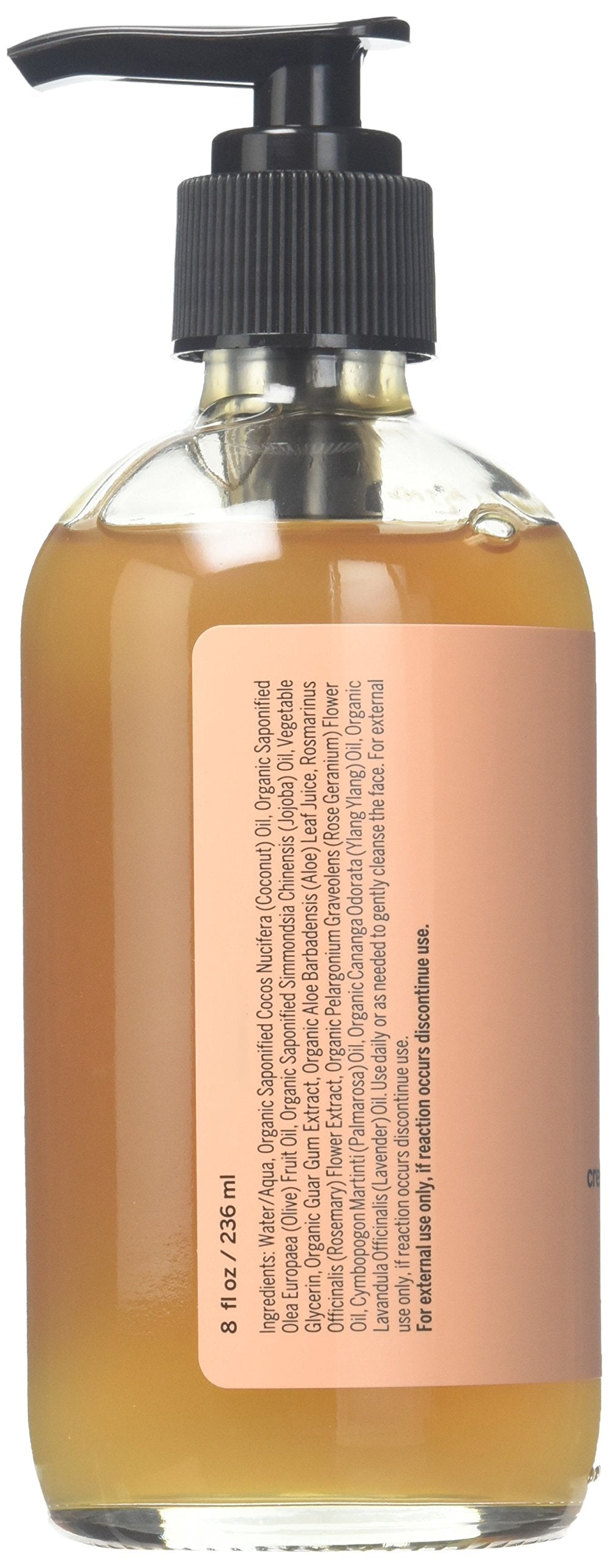 Ingredients like Palmarosa and Aloe in Earth Tu Face cleanser for nourished skin
