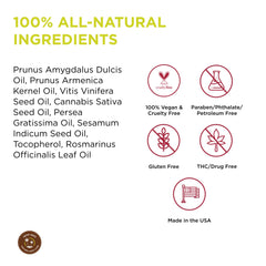 Earthly Body Absorbent Oil supports skin nourishment and lasting moisture.
