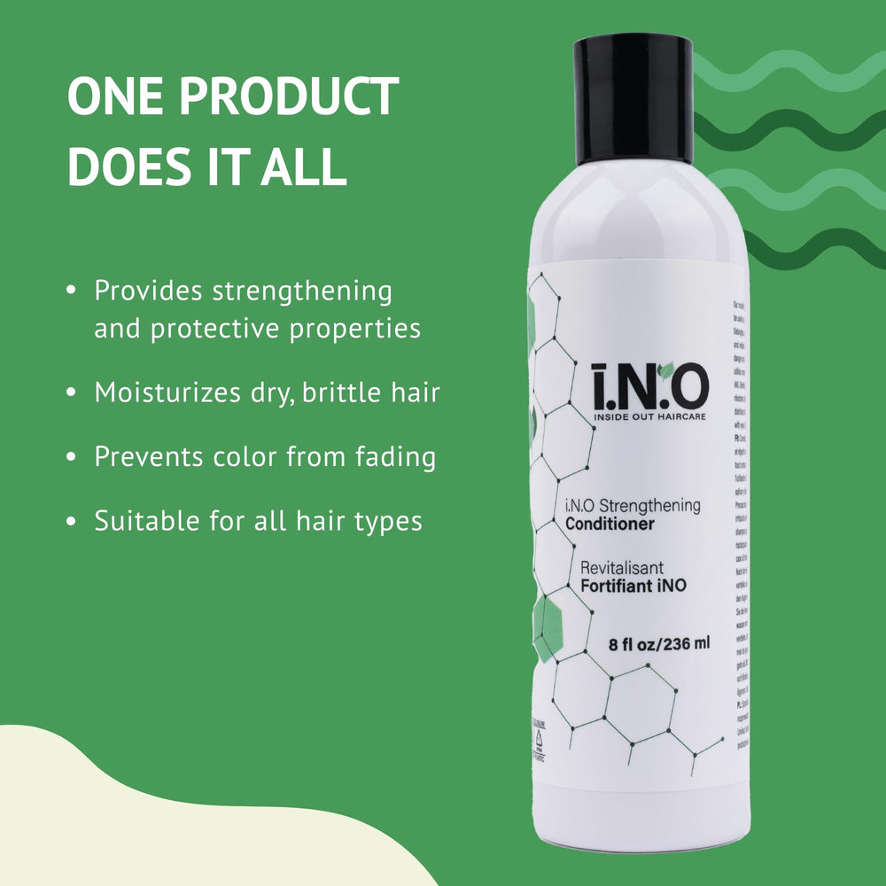 Earthly Body Inside Out Shampoo color-safe formula on color-treated hair.