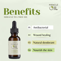 Close-up dropper of Earthly Body Miracle Oil for precise use